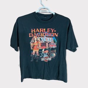 Harley Davidson T-shirt Size XL Logo Biker American Motorcycles Casual Grunge